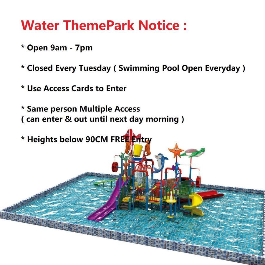 B - Lagoon Water Themepark Suite Melaka Town Exterior foto